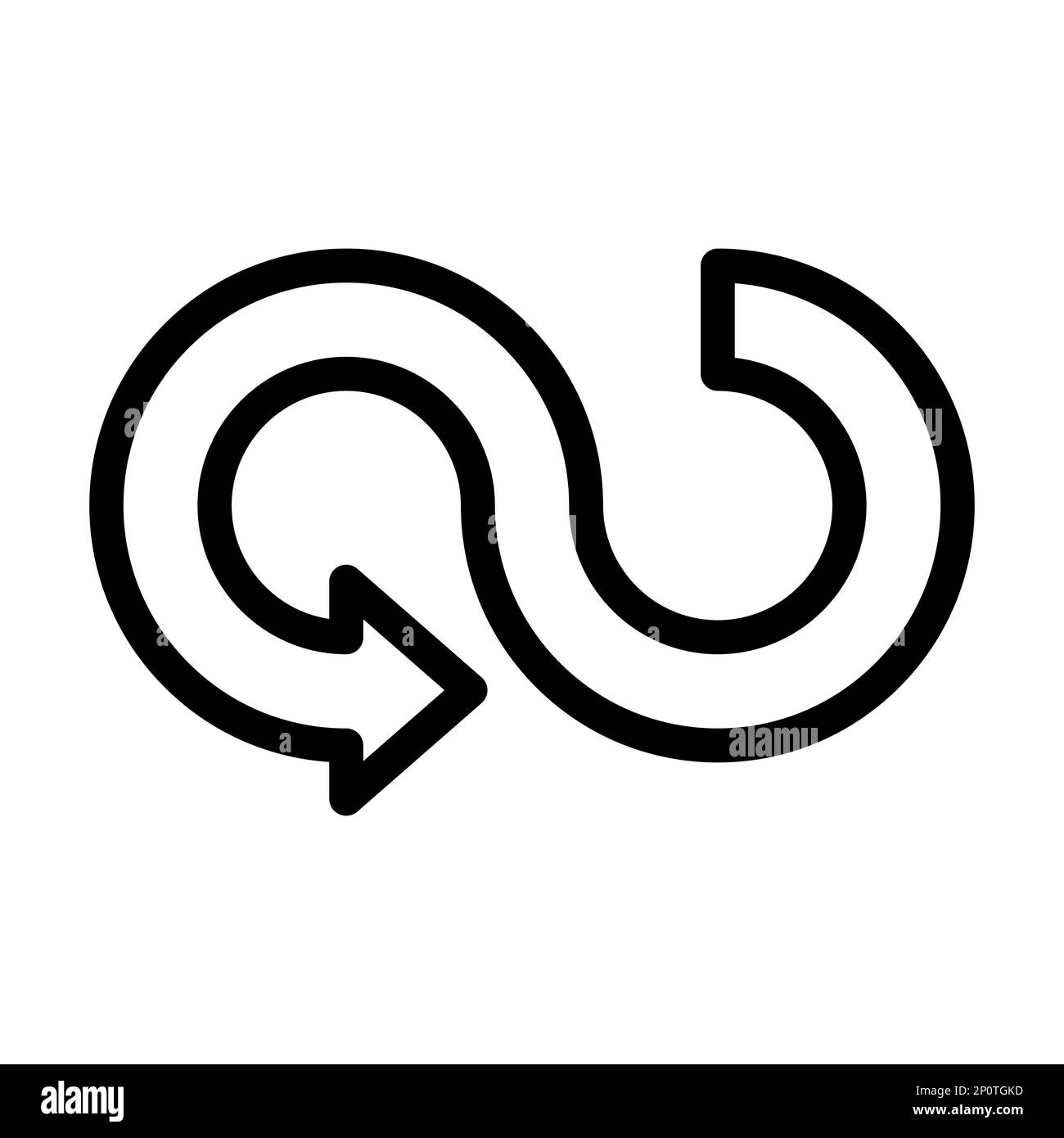 Verantwortungsvoller Verbrauch Vektor Mit Dicken Linien Für Den Persönlichen Und Gewerblichen Gebrauch. Stockfoto