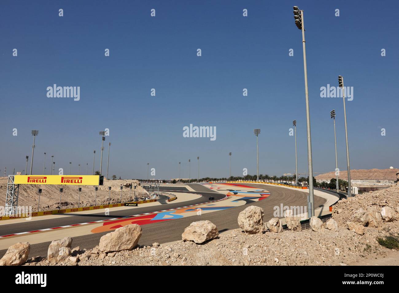 Logan SarSergeant (USA) Williams Racing FW45. Formel-1-Weltmeisterschaft, Rd 1, Bahrain Grand Prix, Freitag, 3. März 2023. Sakhir, Bahrain. Stockfoto