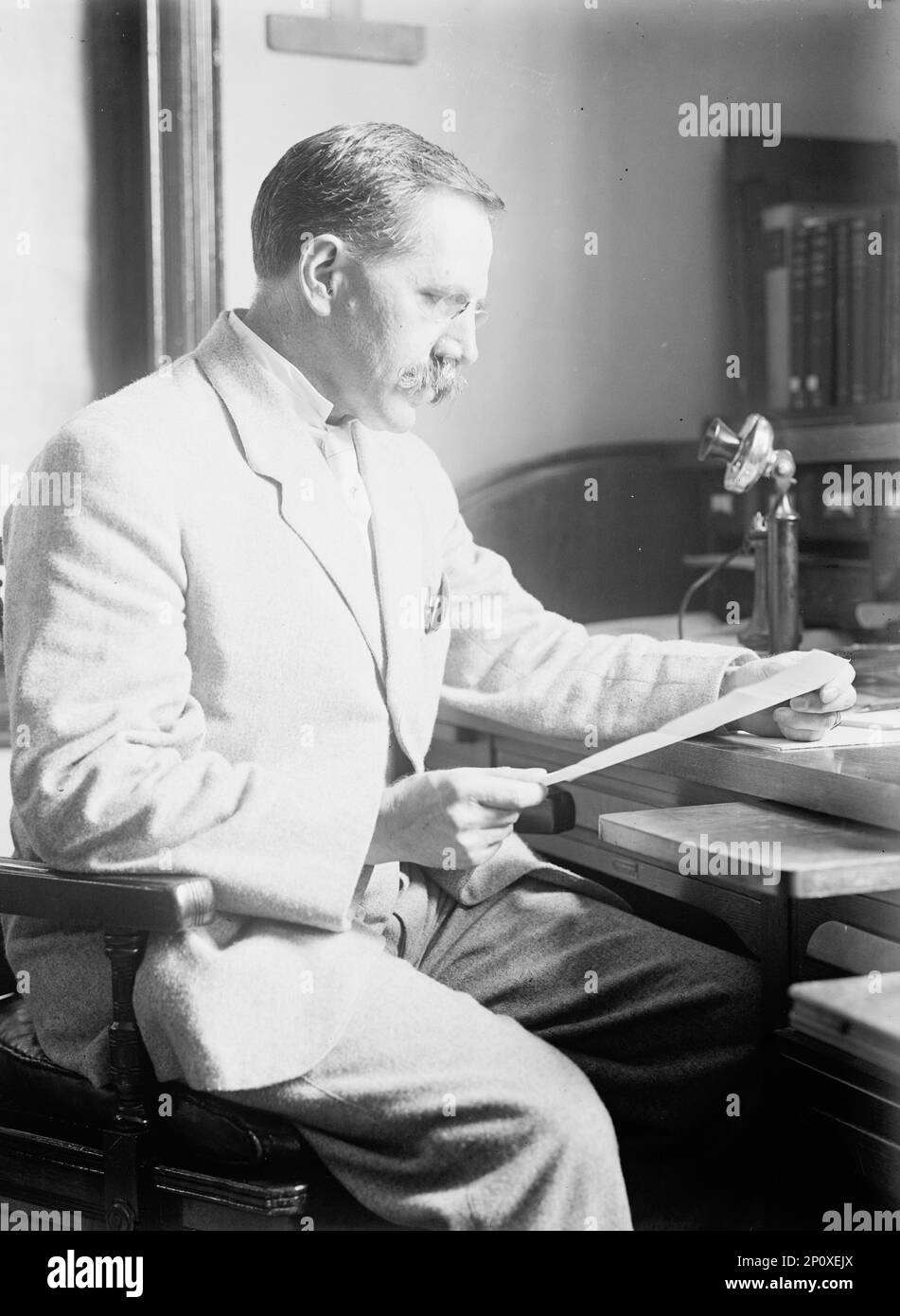 Charles Frederick Marvin, Chief, Wetterbüro, 1913. Chef 1913-1934. Stockfoto