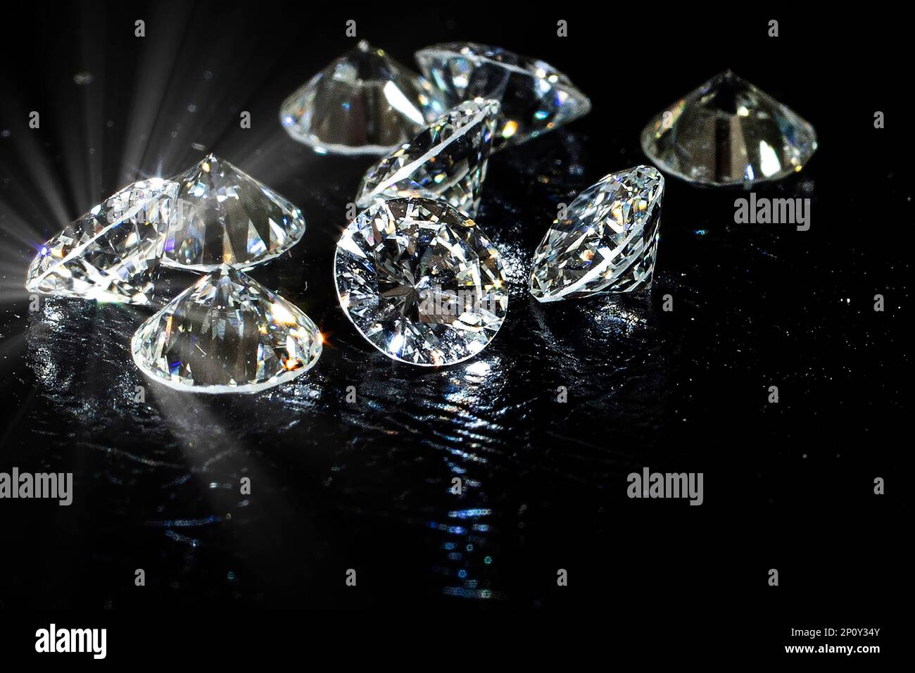 Diamanten Stockfoto