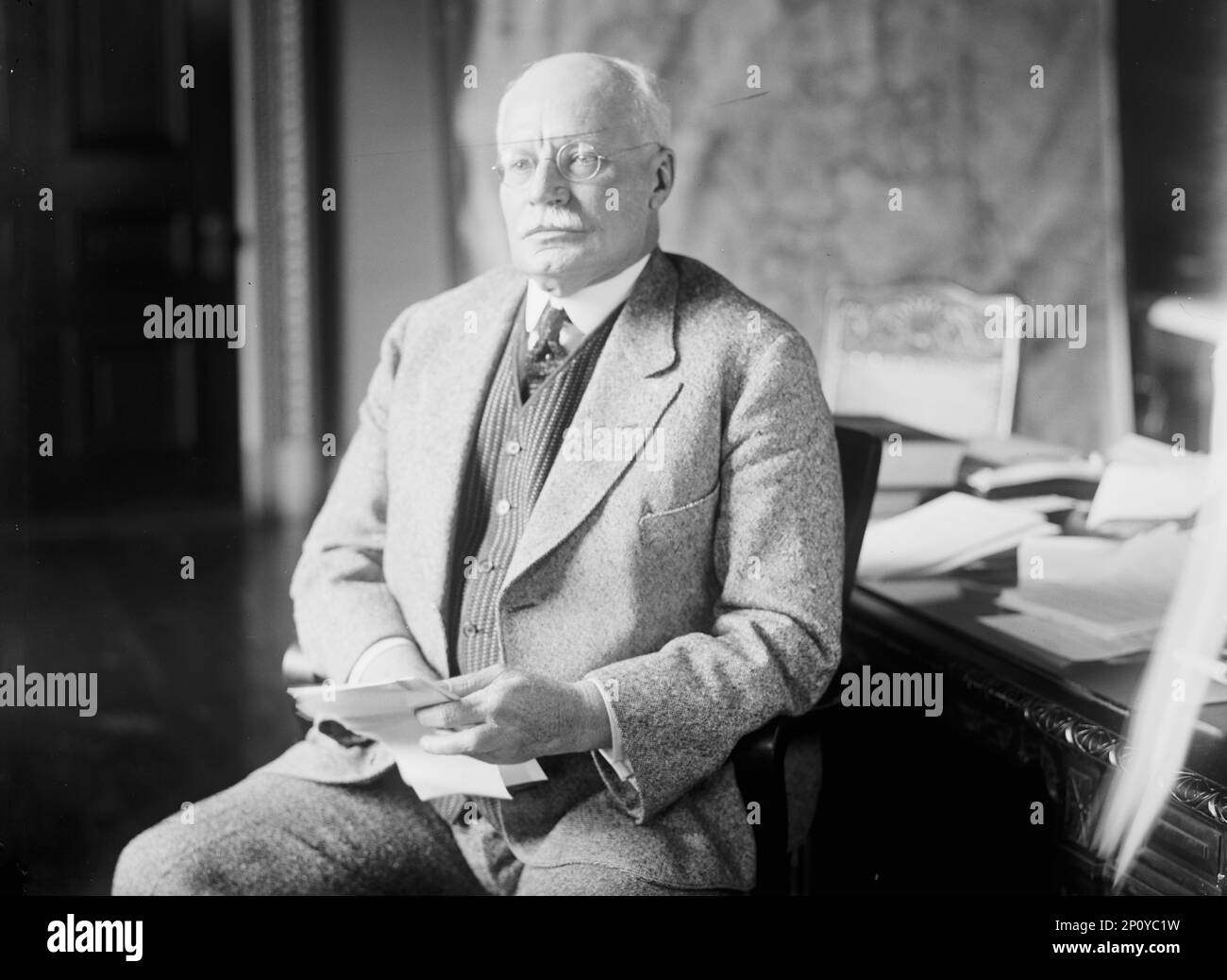 Major General Hugh L Scott, USA Armee, Stabschef, 1916. Stockfoto