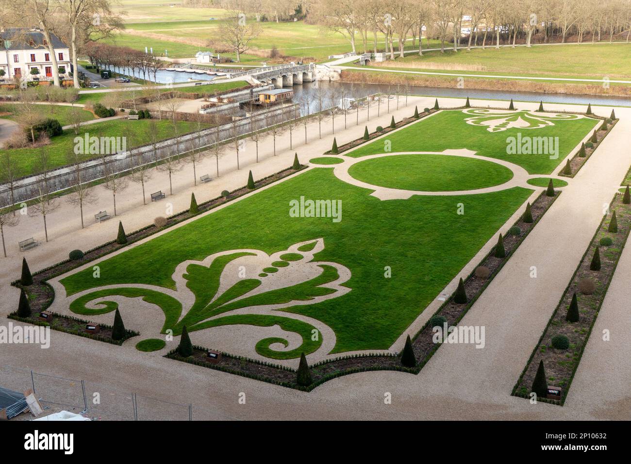 Chambord, Frankreich, 25. Februar 2023. Das Chateau de Chambord ist das