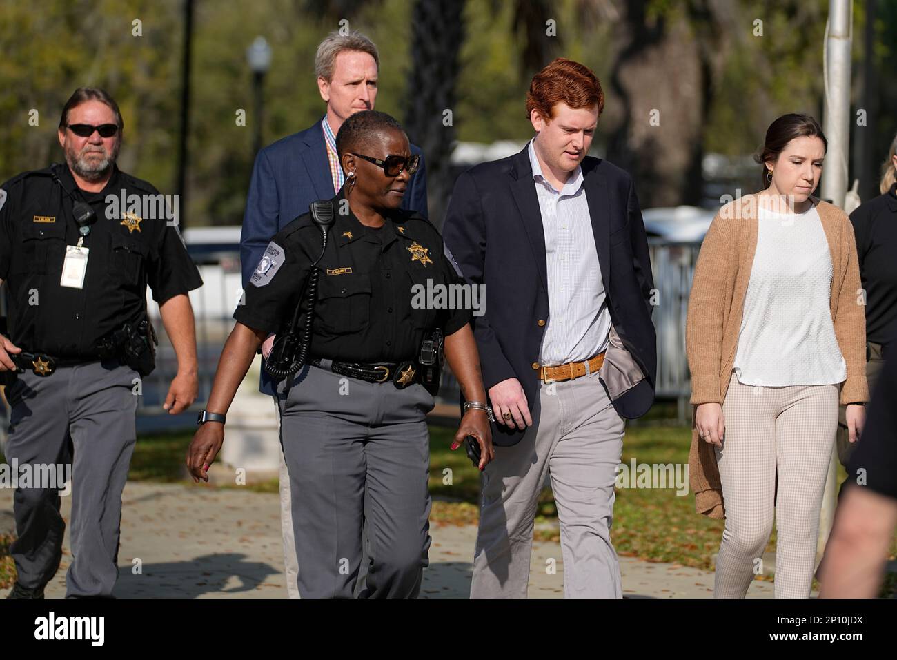 Buster Murdaugh arrives at the Colleton County Courthouse in Walterboro