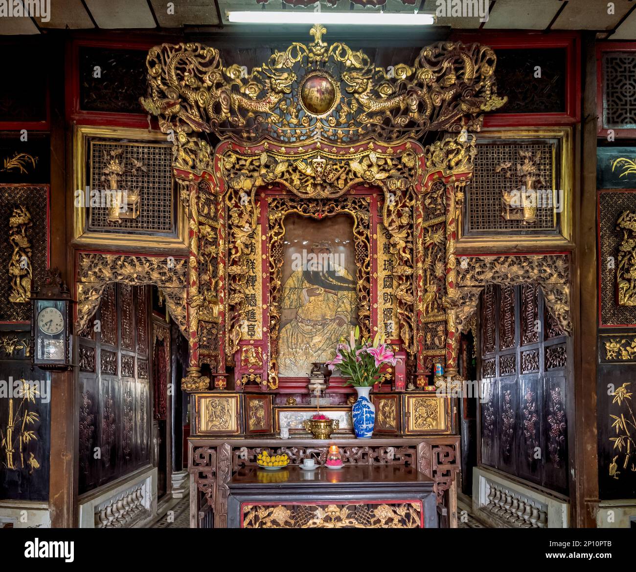 Das Haus von Huynh Thuy Le, Sa DEC, Vietnam Stockfoto