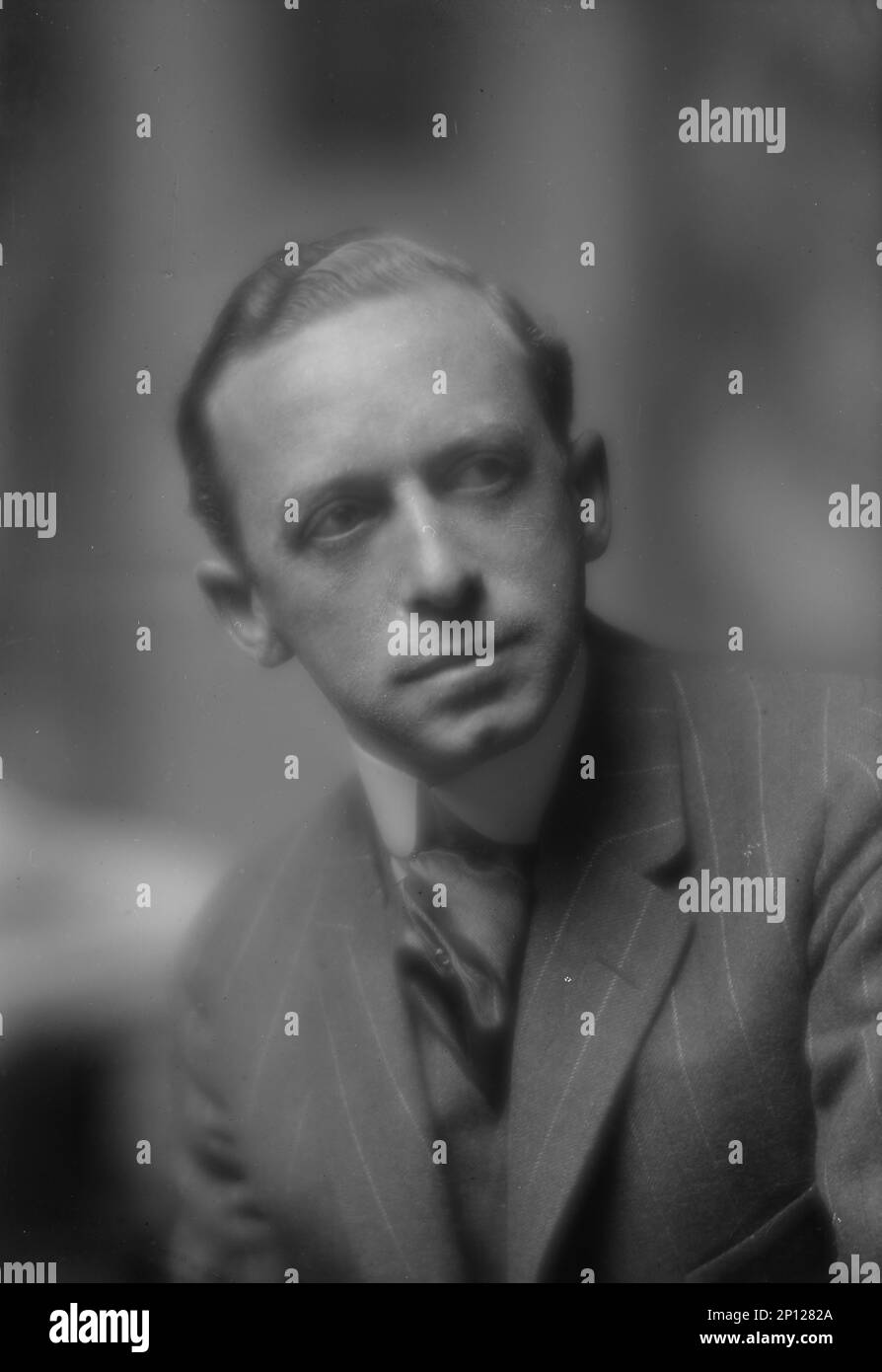 Mallinson, H.R., Mr., Porträtfoto, 1913. April 3. Stockfoto