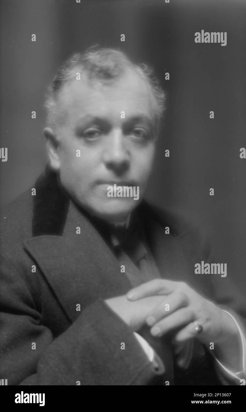 Skinner, Otis, Porträtfoto, 1912. April 5. Stockfoto