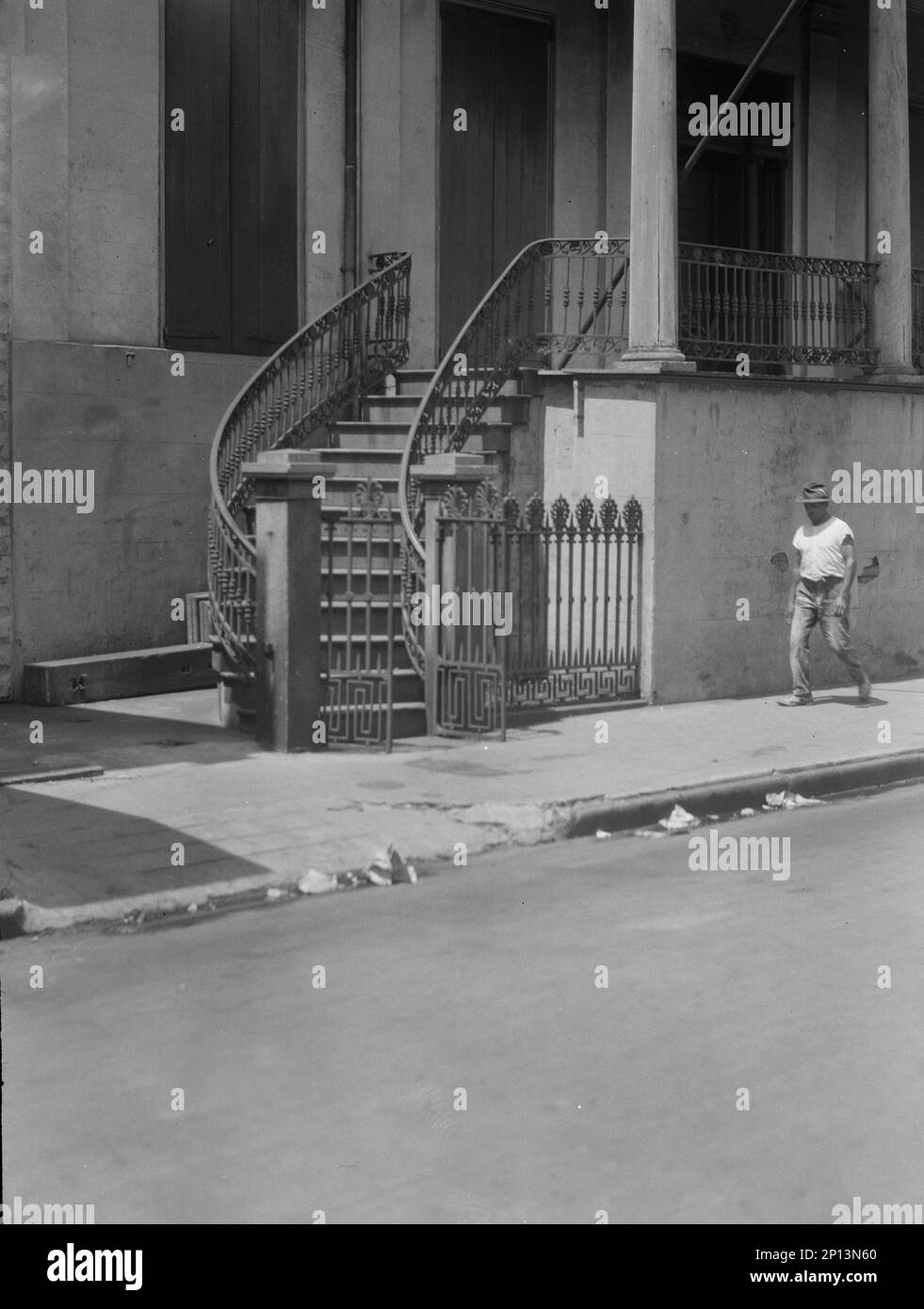 General Beauregard's House, 1113 Chartres Street, New Orleans, zwischen 1920 und 1926. Stockfoto