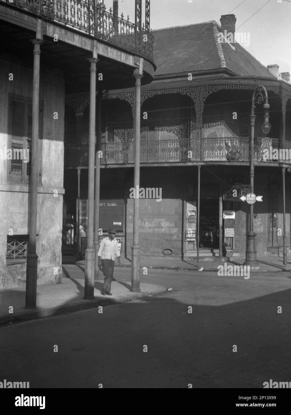 Dauphine Street, New Orleans, zwischen 1920 und 1926. Stockfoto