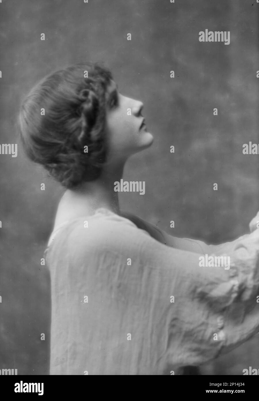 Isadora Duncan Tänzerin, zwischen 1915 und 1923. Stockfoto