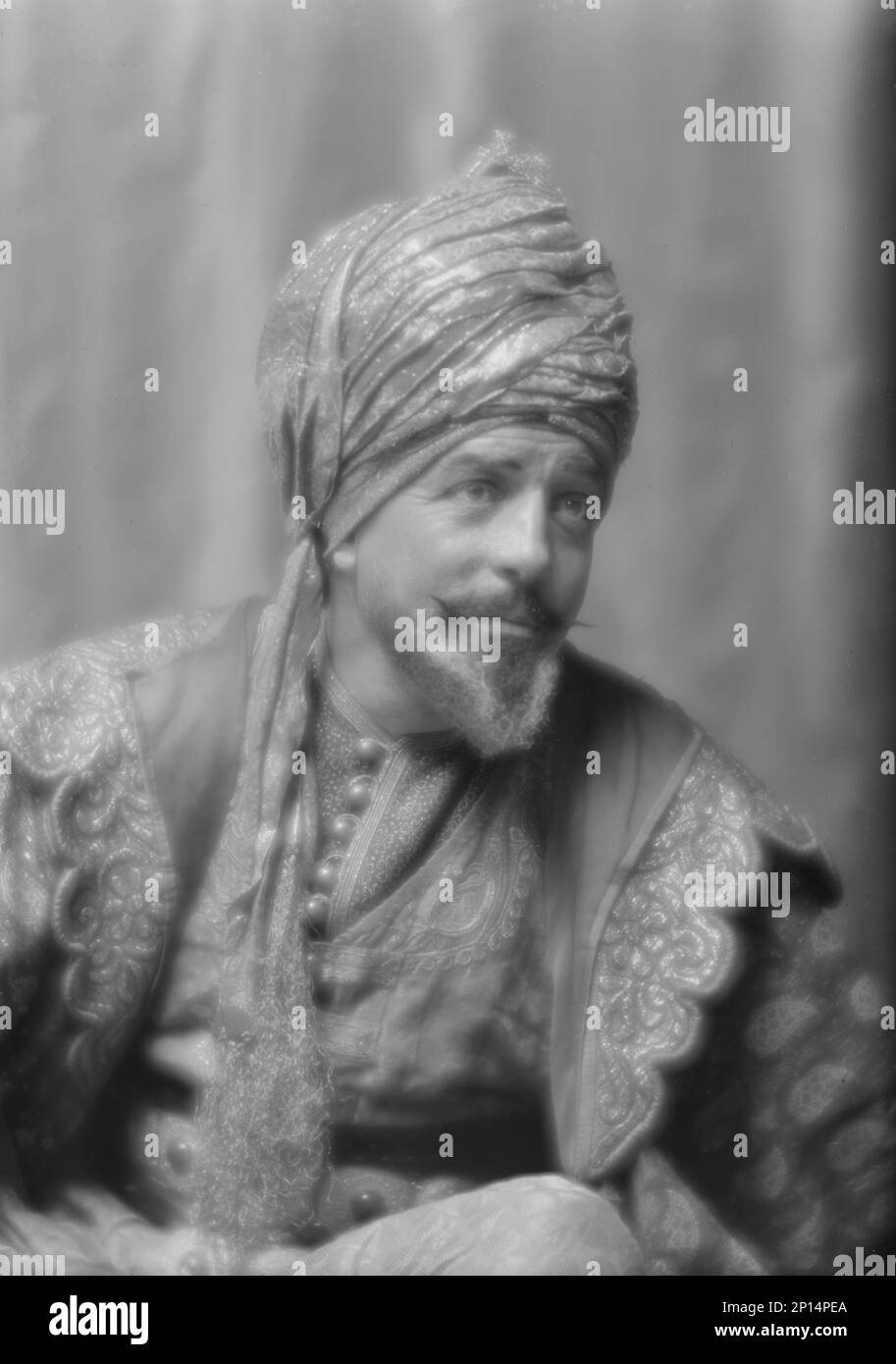 Skinner, Otis, in "Kismet", 1912. April 5. Stockfoto