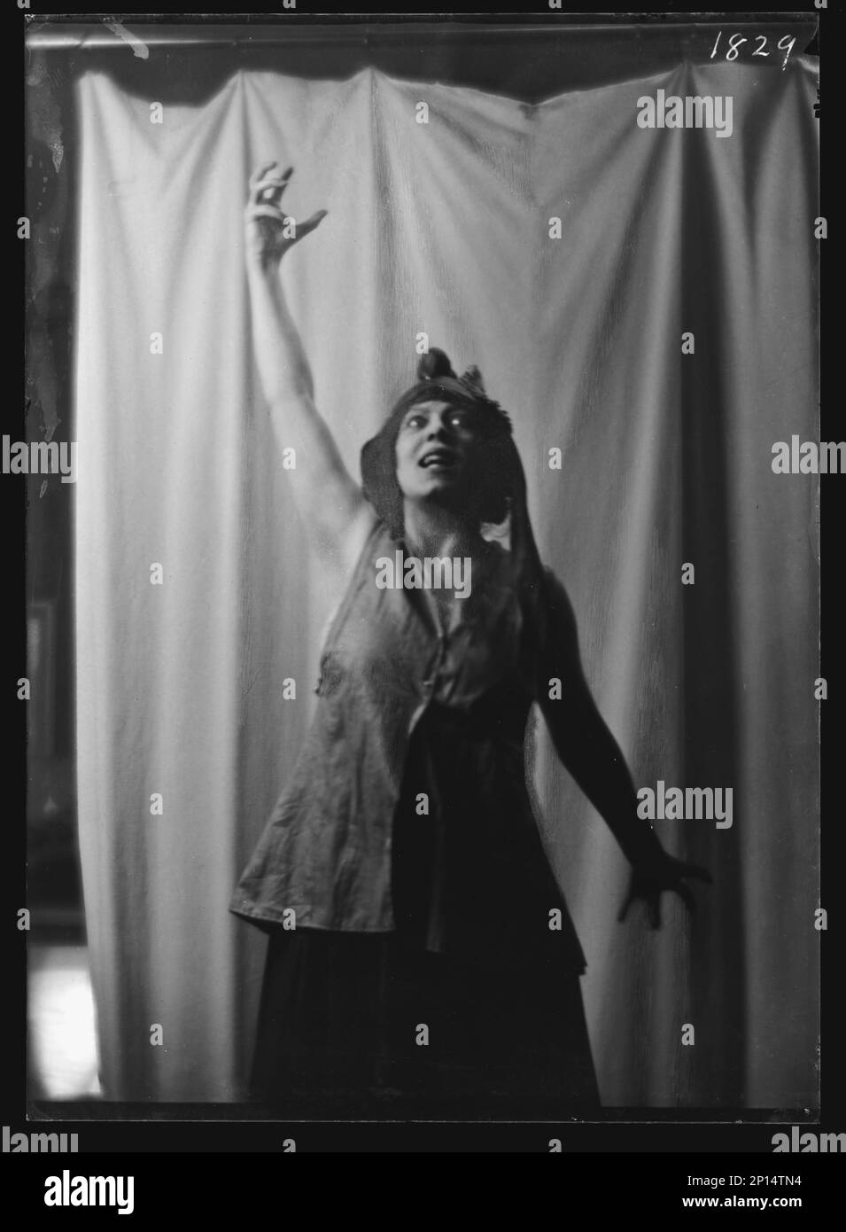 Frijsh, Povla, Miss, Porträtfoto, 1917. April 7. Stockfoto