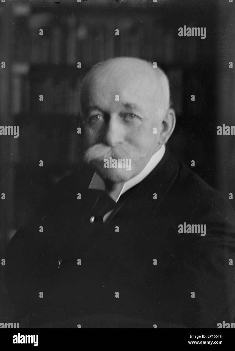 Herr H.E. Huntington, Porträtfoto, zwischen 1918 und 1920. Henry Edwards Huntington, amerikanischer Eisenbahnmagnat, Sammler von Kunst und seltenen Büchern. Stockfoto