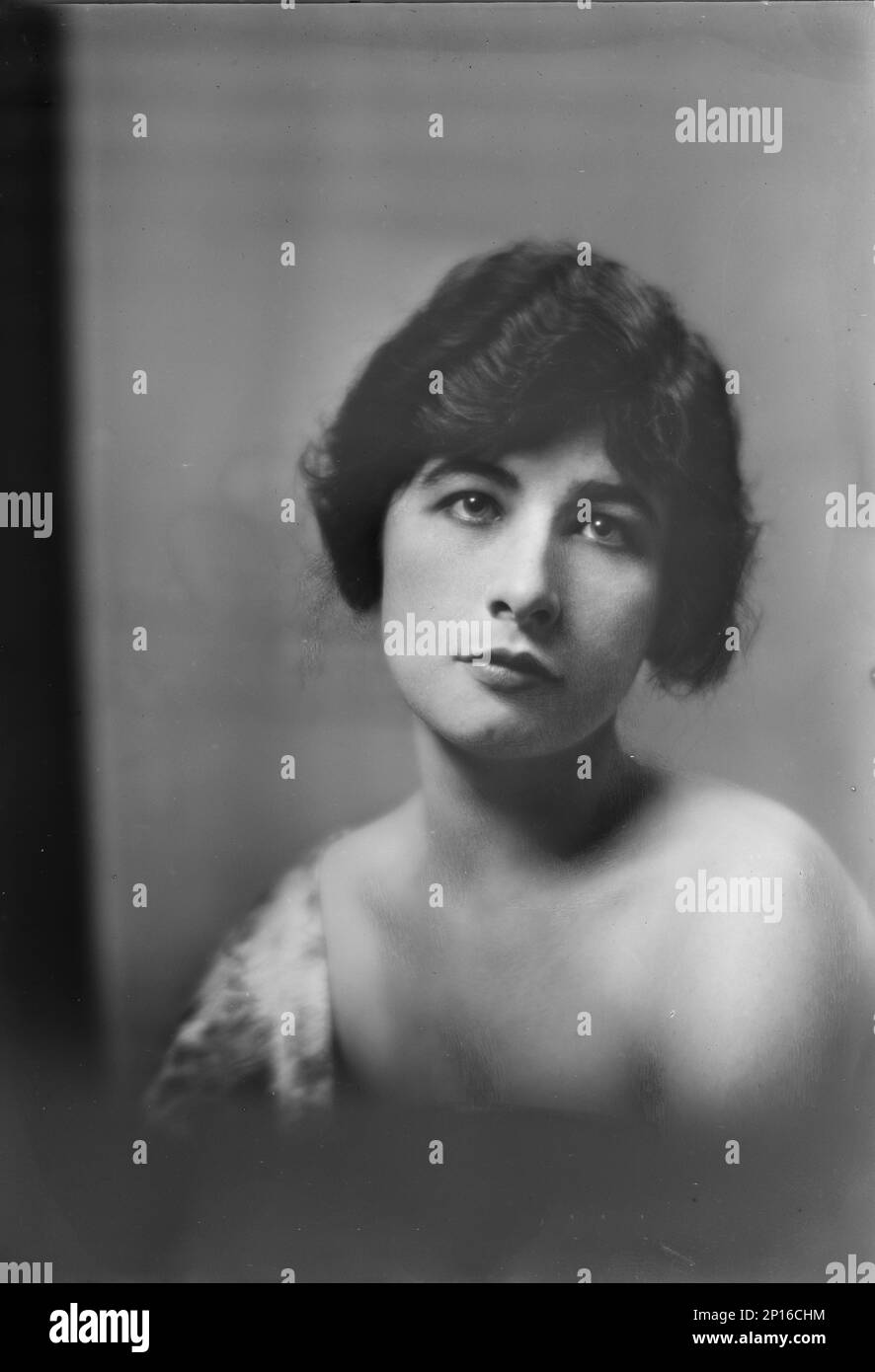 Miss Lindsay Herald, Porträtfoto, 1919. Oktober 4. Stockfoto
