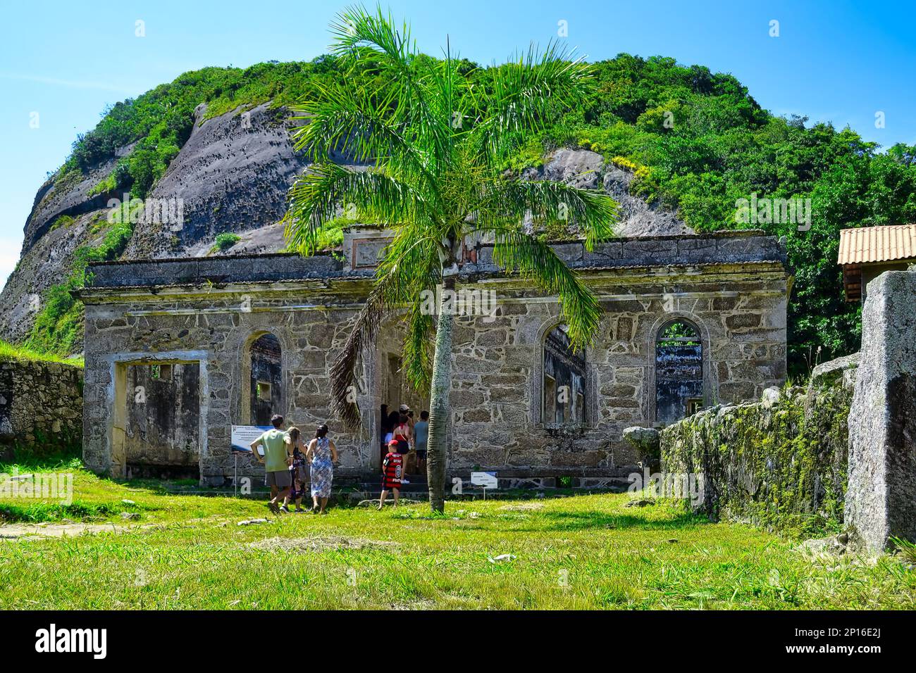 Forte de Sao Luis, Niteroi, Rio de Janeiro, Brasilien Stockfoto