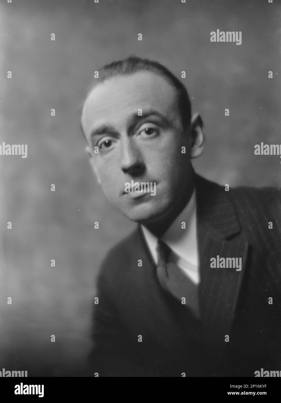 Mr. Cushman Parker, Porträtfoto, 1918. Februar 8. Amerikanischer Illustrator von Zeitschriften und Anzeigen? Stockfoto