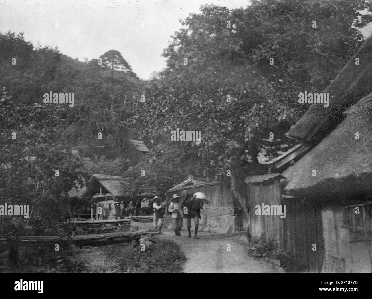 Reiseansichten von Japan und Korea, 1908. Stockfoto