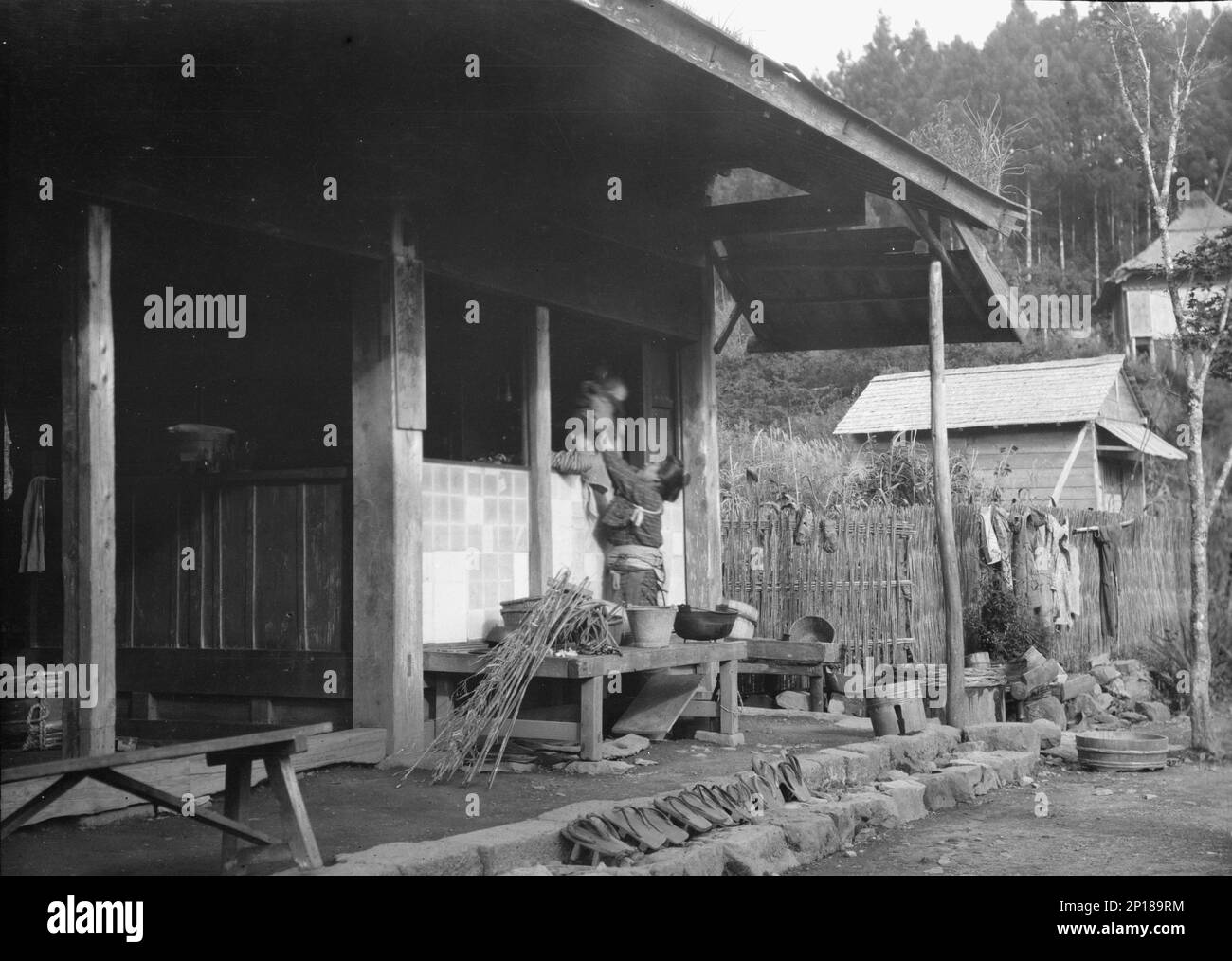 Reiseansichten von Japan und Korea, 1908. Stockfoto