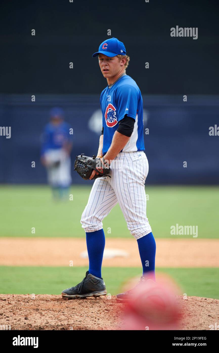 Pitcher Trent Vietmeier (13) of Montour High School in Pittsburgh