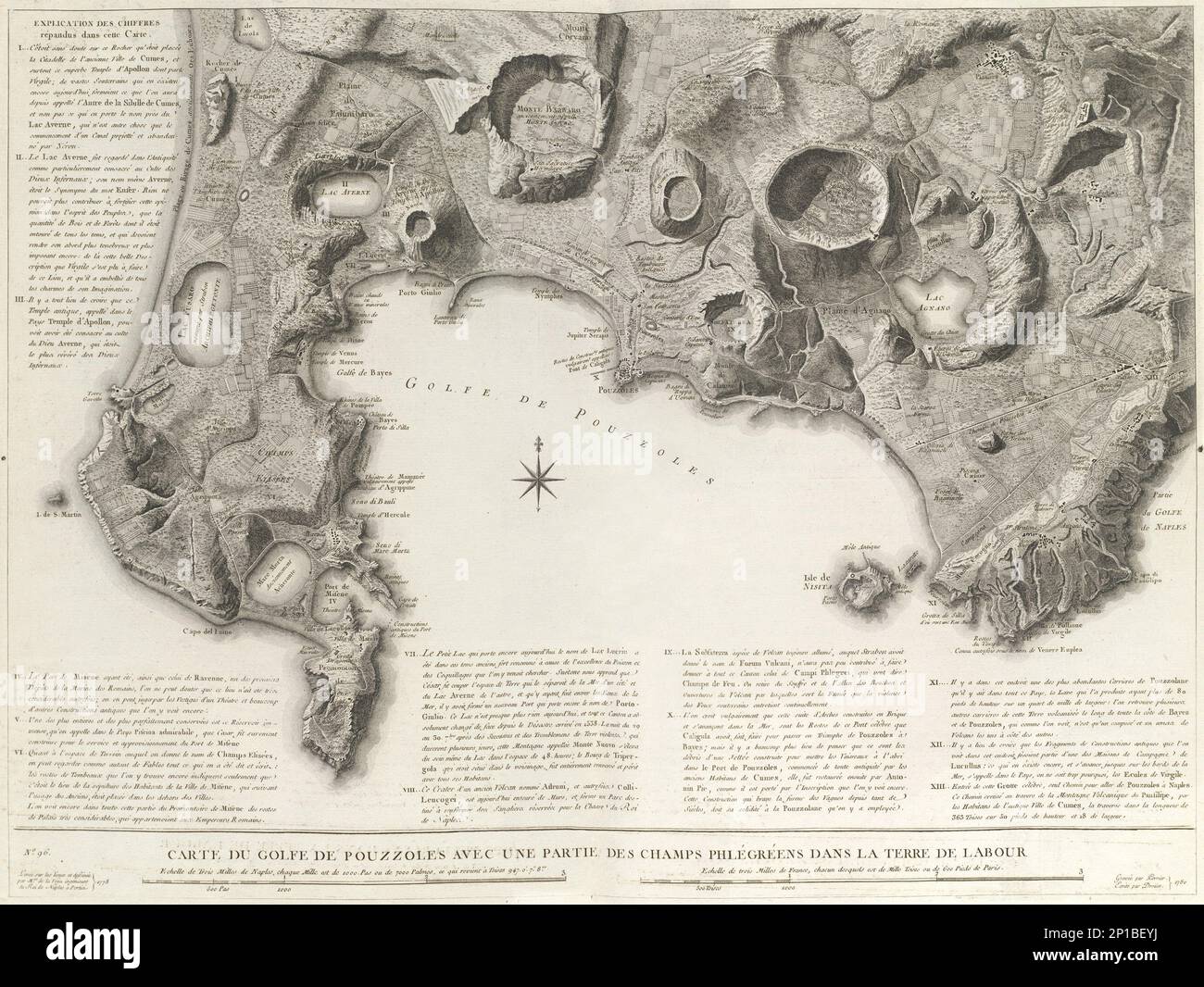 Voyage Pittoresque ou Description des Royaumes de Naples et de Sicile (Vol. 2), veröffentlicht 1781-1786.Scenic Journey or Description of the Kingdoms of Neapel and Sicily. Stockfoto