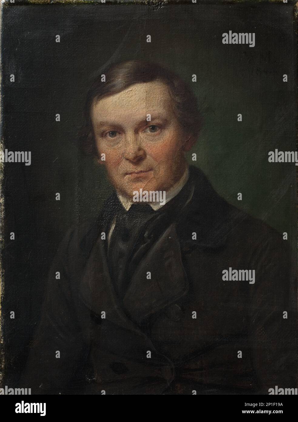 Der Architekt Gottlieb Bindesboll, 1844. Stockfoto