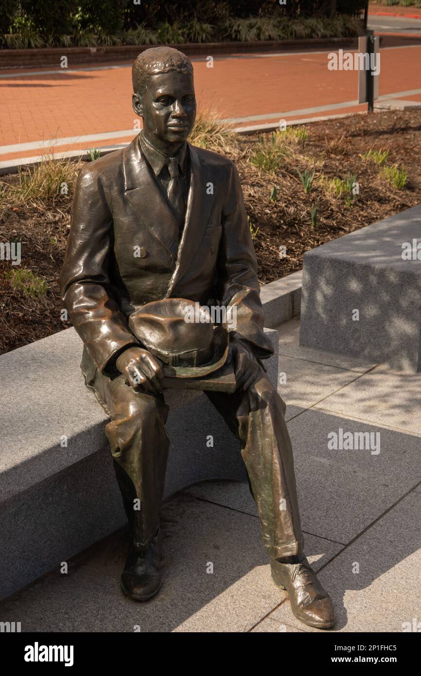 Murry gegen Pearson-Statue in Annapolis Maryland Stockfoto