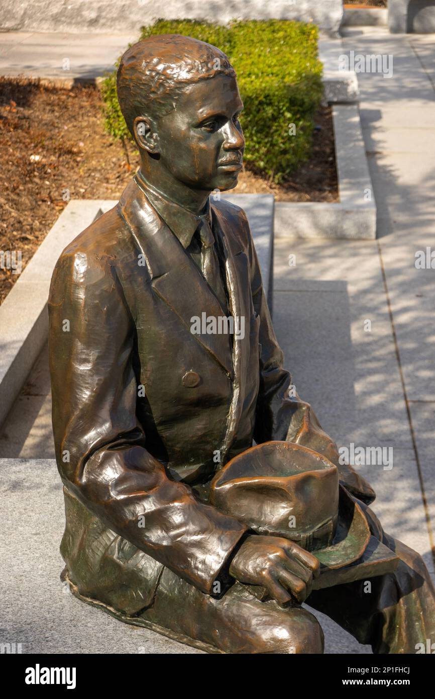 Murry gegen Pearson-Statue in Annapolis Maryland Stockfoto