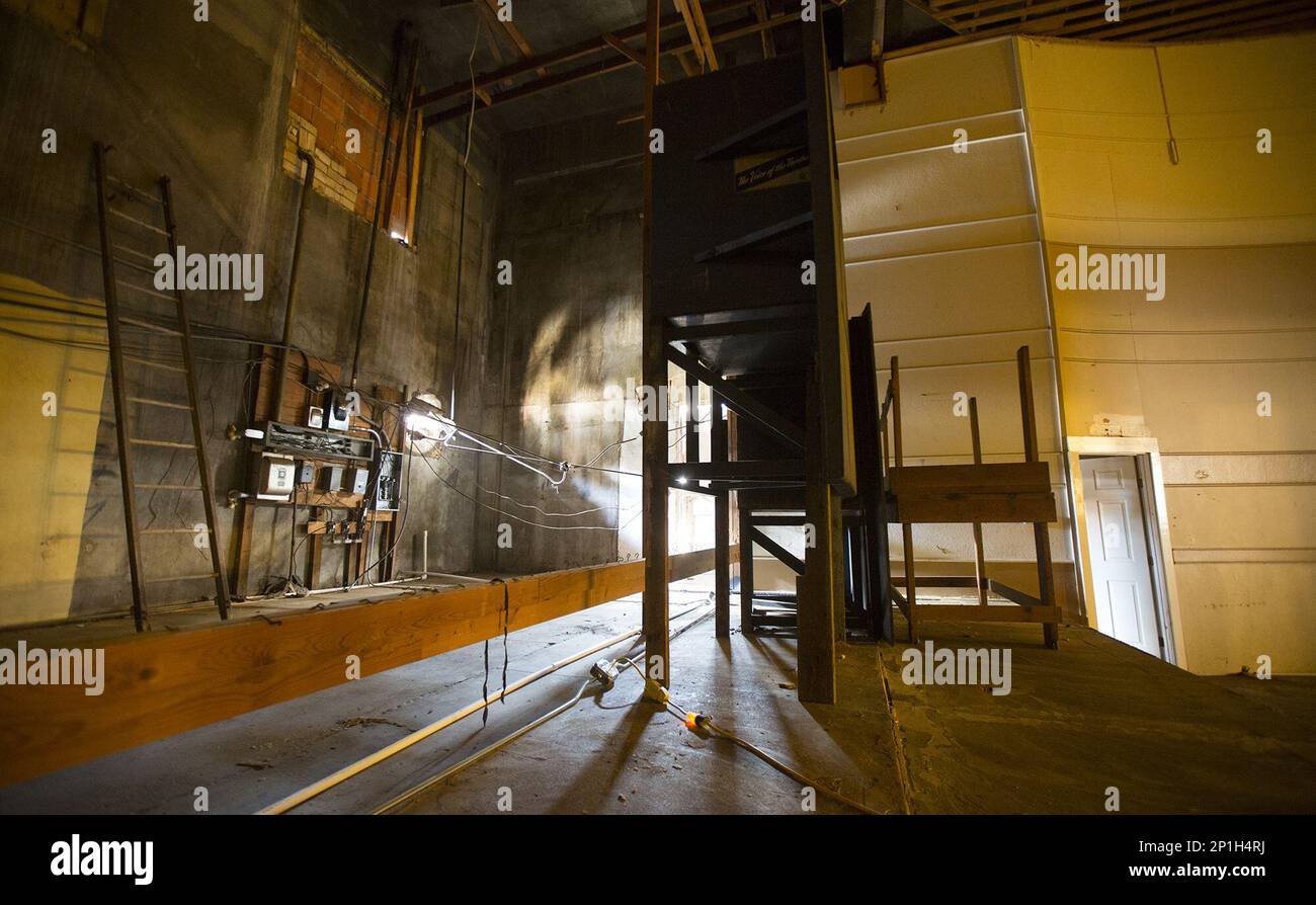 The old Grand Theater in Yoakum was recently purchased by the Steinmann