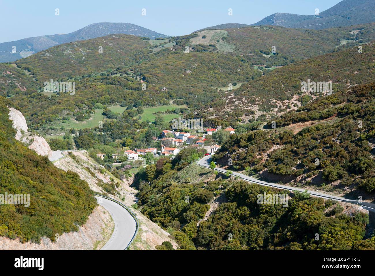 Katarraktis, Achaia, Peloponnes, Griechenland Stockfoto