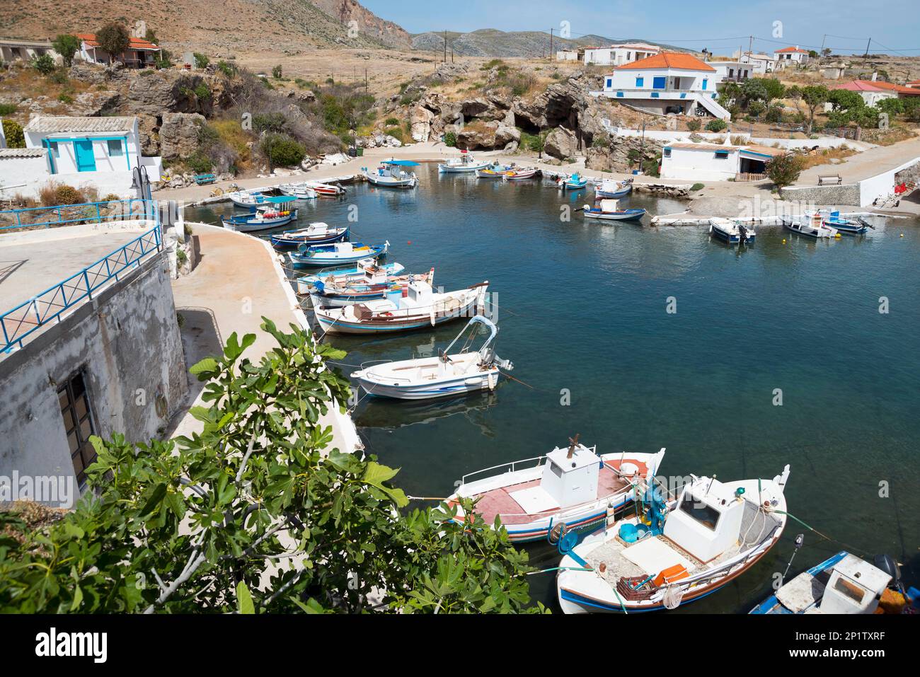 Port, Profitis Ilias, Lakonia, Peloponnes, Griechenland Stockfoto