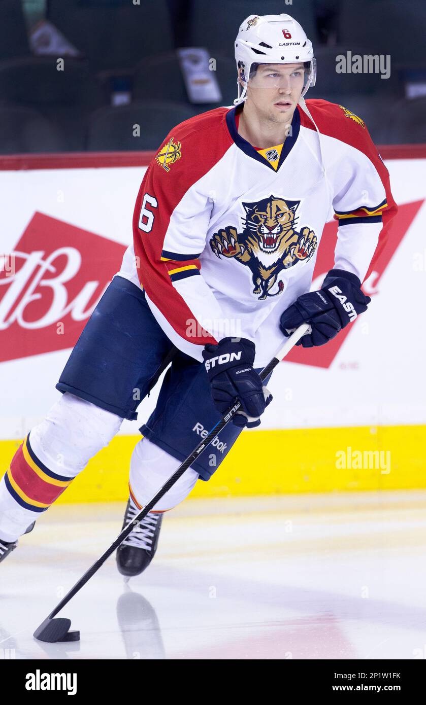NHL player profile photo on Florida Panthers' Alex Petrovic at a game