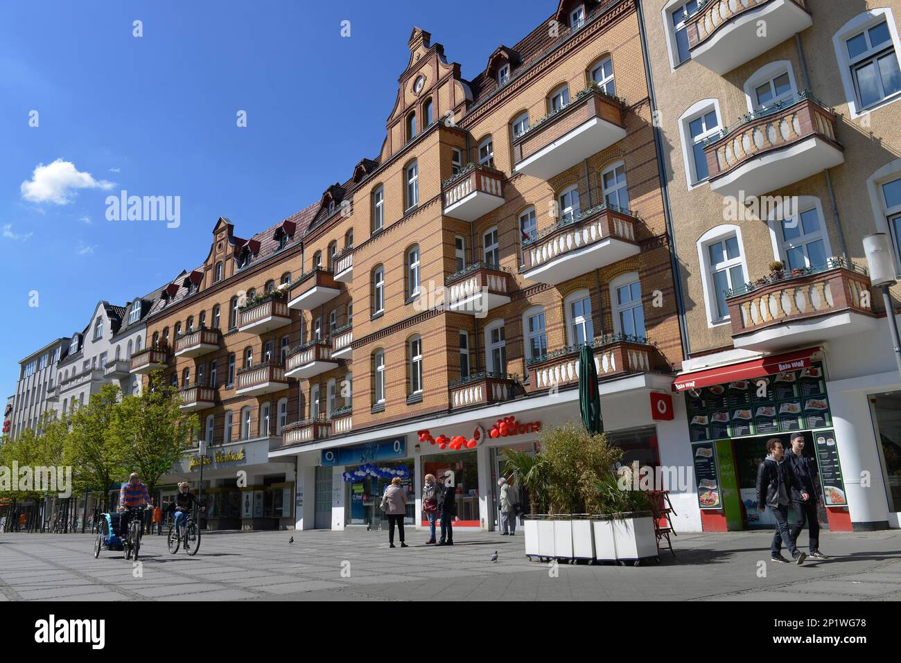 Gorkistraße, Tegel, Reinickendorf, Berlin, Deutschland Stockfoto