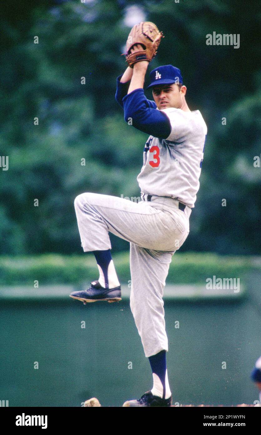 Dry Donald Los Angeles Dodgers Don Drysdale (53) in action during a game from the ...