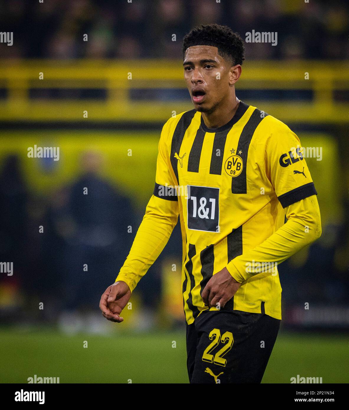 Dortmund, Deutschland. 3. März 2023. Jude Bellingham (BVB) Borussia Dortmund - RB Leipzig Bundesliga 03.03.2023 Kredit: Moritz Muller/Alamy Live News Stockfoto