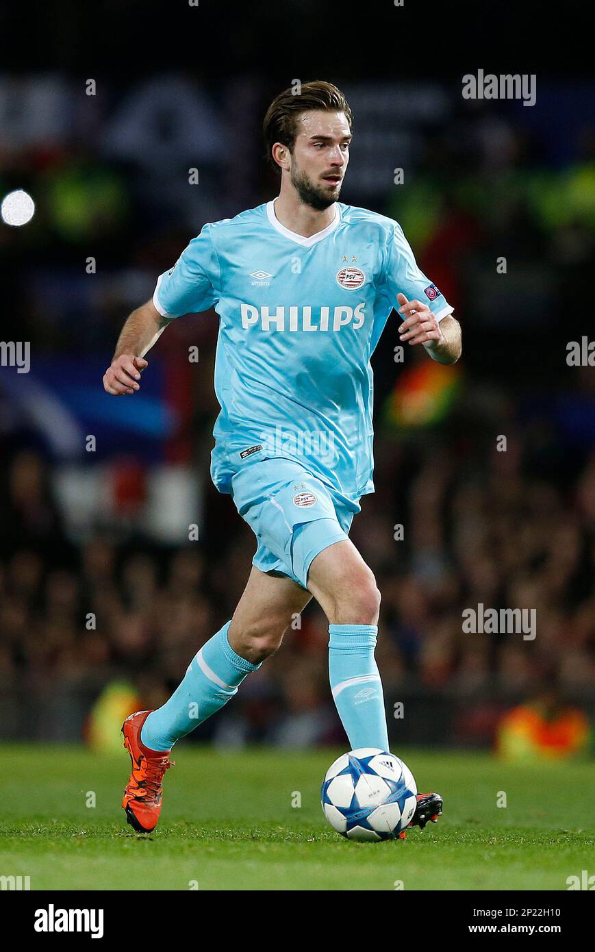 Nov. 25, 2015 - Manchester, United Kingdom - Davy Propper of PSV Eindhoven - UEFA Champions League Group B - Manchester Utd vs PSV Eindhoven - Old Trafford Stadium - Manchester - England - 25th November 2015 - Pic Simon Bellis/Sportimage. (Cal Sport Media via AP Images) Stockfoto