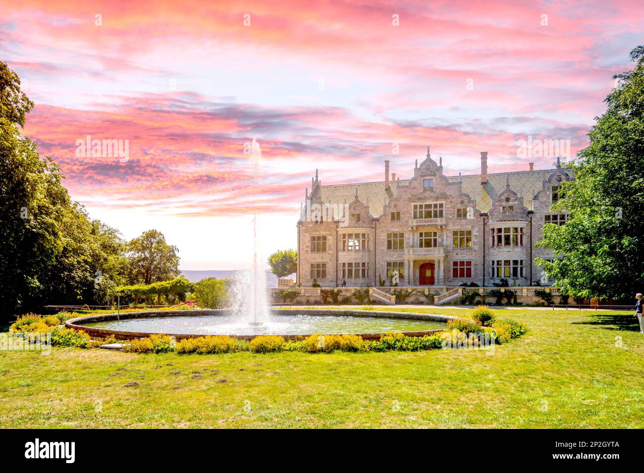 Schloss Altenstein, Bad Liebenstein, Deutschland Stockfoto