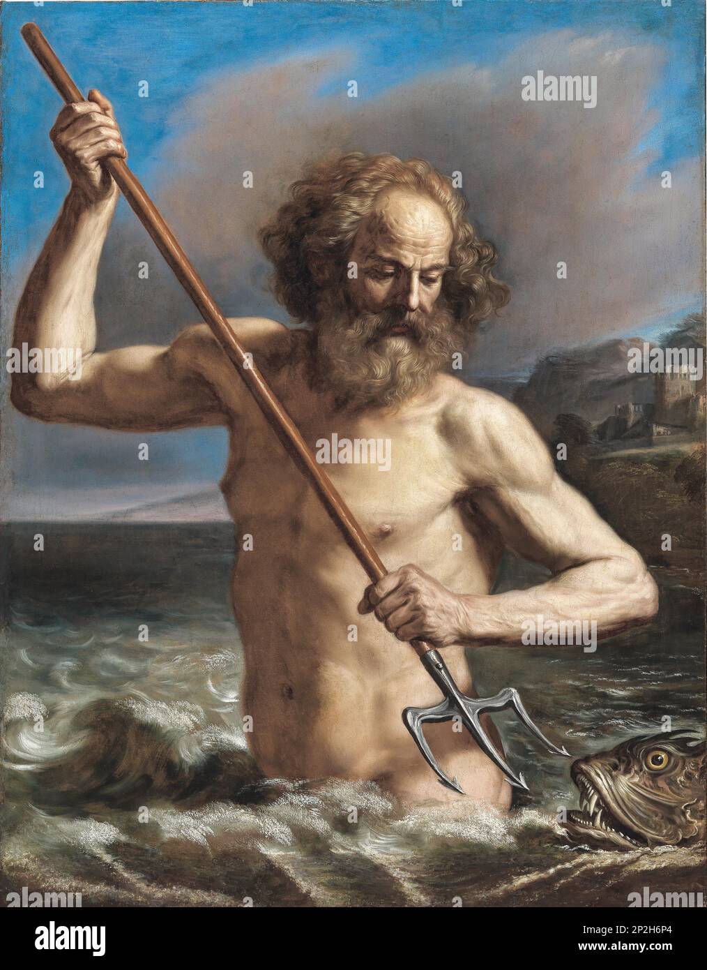 Neptun. Private Sammlung. Stockfoto