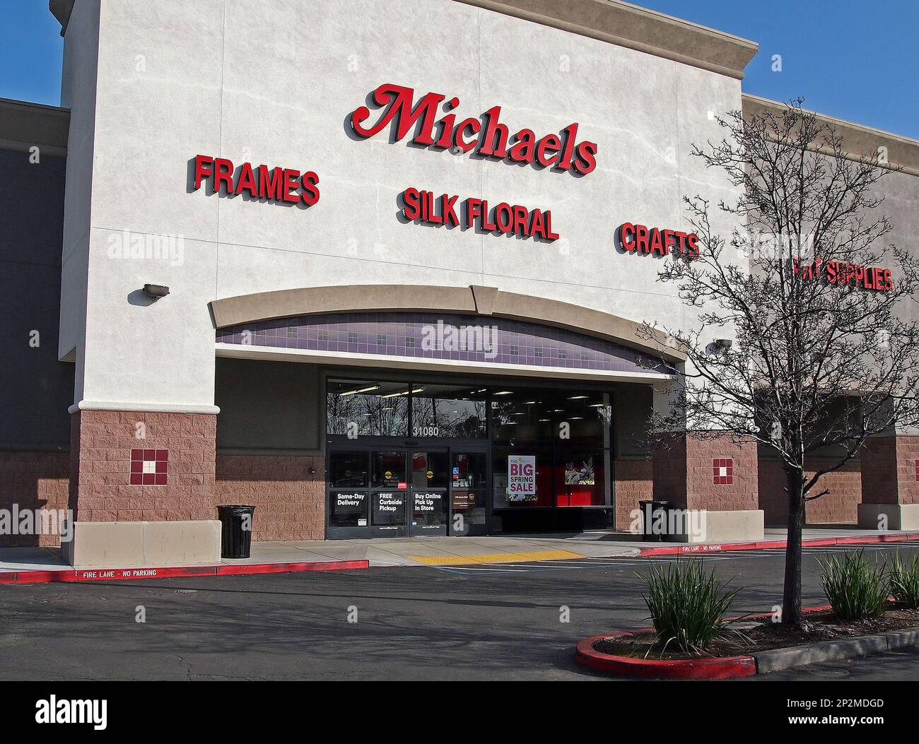 Michaels Store im Union Landing Shopping Center in Union City, Kalifornien Stockfoto
