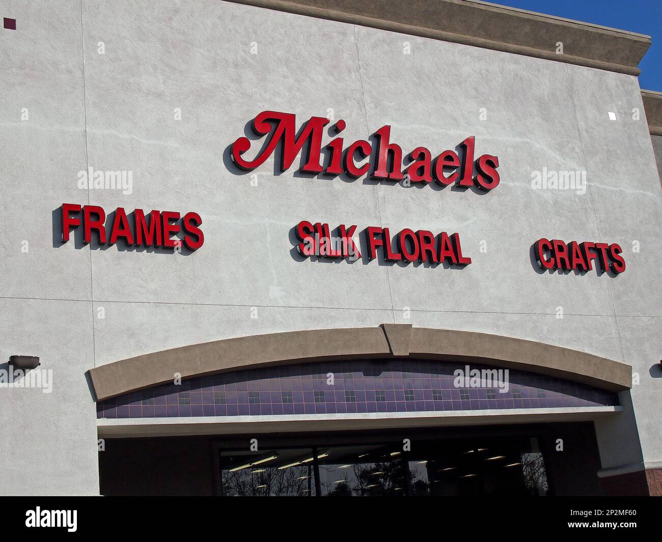 Michaels Store im Union Landing Shopping Center in Union City, Kalifornien Stockfoto