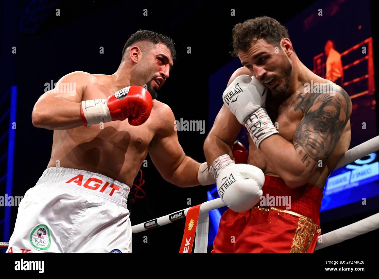 Bochum, Deutschland. 04. März 2023. Boxen Profis, europäische