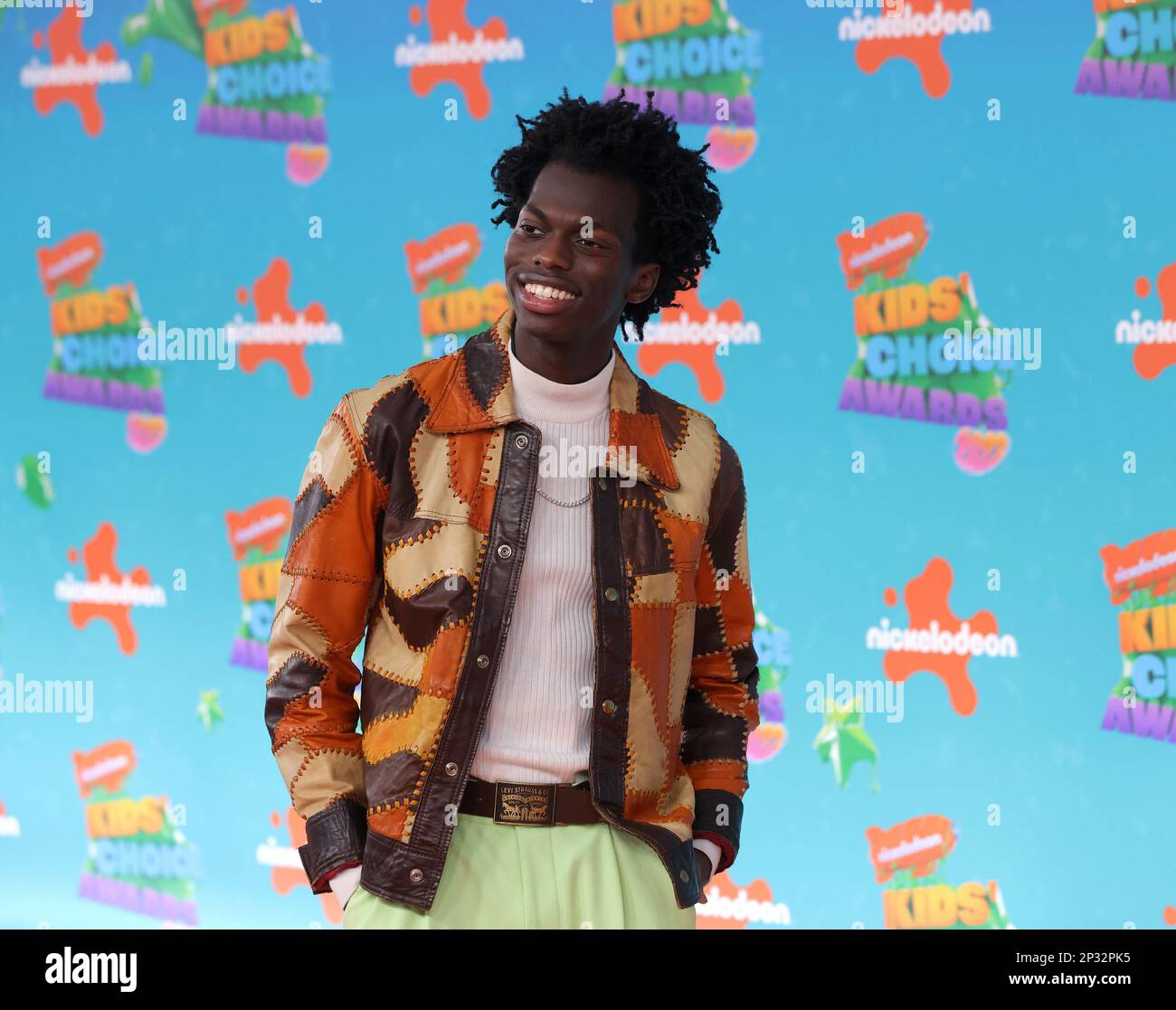 Los Angeles, Usa. 04. März 2023. Tim Johnson Jr. nimmt am 4. März 2023 an den Nickelodeon Kids' Choice Awards 37. im Microsoft Theater in Los Angeles Teil. Foto: Greg Grudt/UPI Credit: UPI/Alamy Live News Stockfoto
