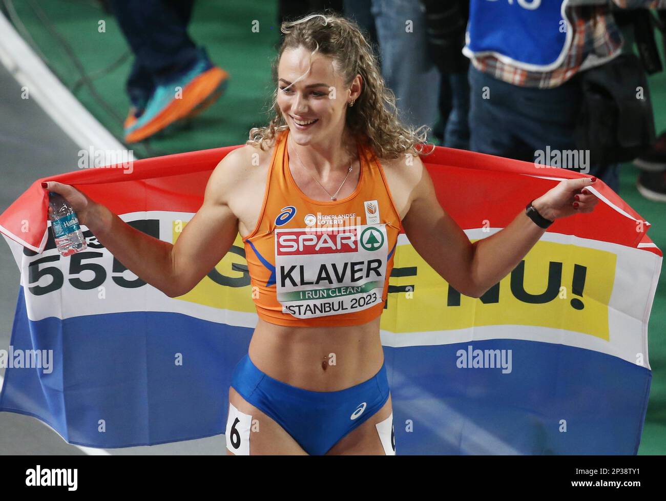 Lieke Klaver aus den Niederlanden, 400m Frauen bei der europäischen Leichtathletik-Hallenmeisterschaft 2023 am 4. März 2023 in der Atakoy Arena in Istanbul, Türkei - Photo Laurent Lairys / DPPI Stockfoto