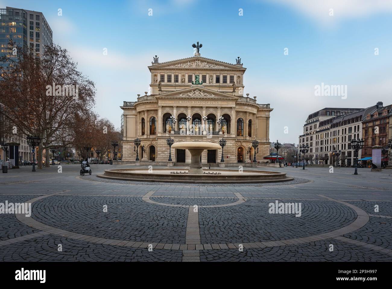 Alte Oper - Frankfurt, Deutschland Stockfoto