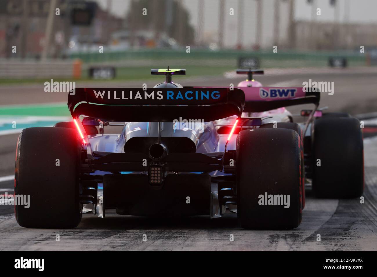 Logan SarSergeant (USA) Williams Racing FW45. Formel-1-Weltmeisterschaft, Rd 1, Bahrain Grand Prix, Sonntag, 5. März 2023. Sakhir, Bahrain. Stockfoto