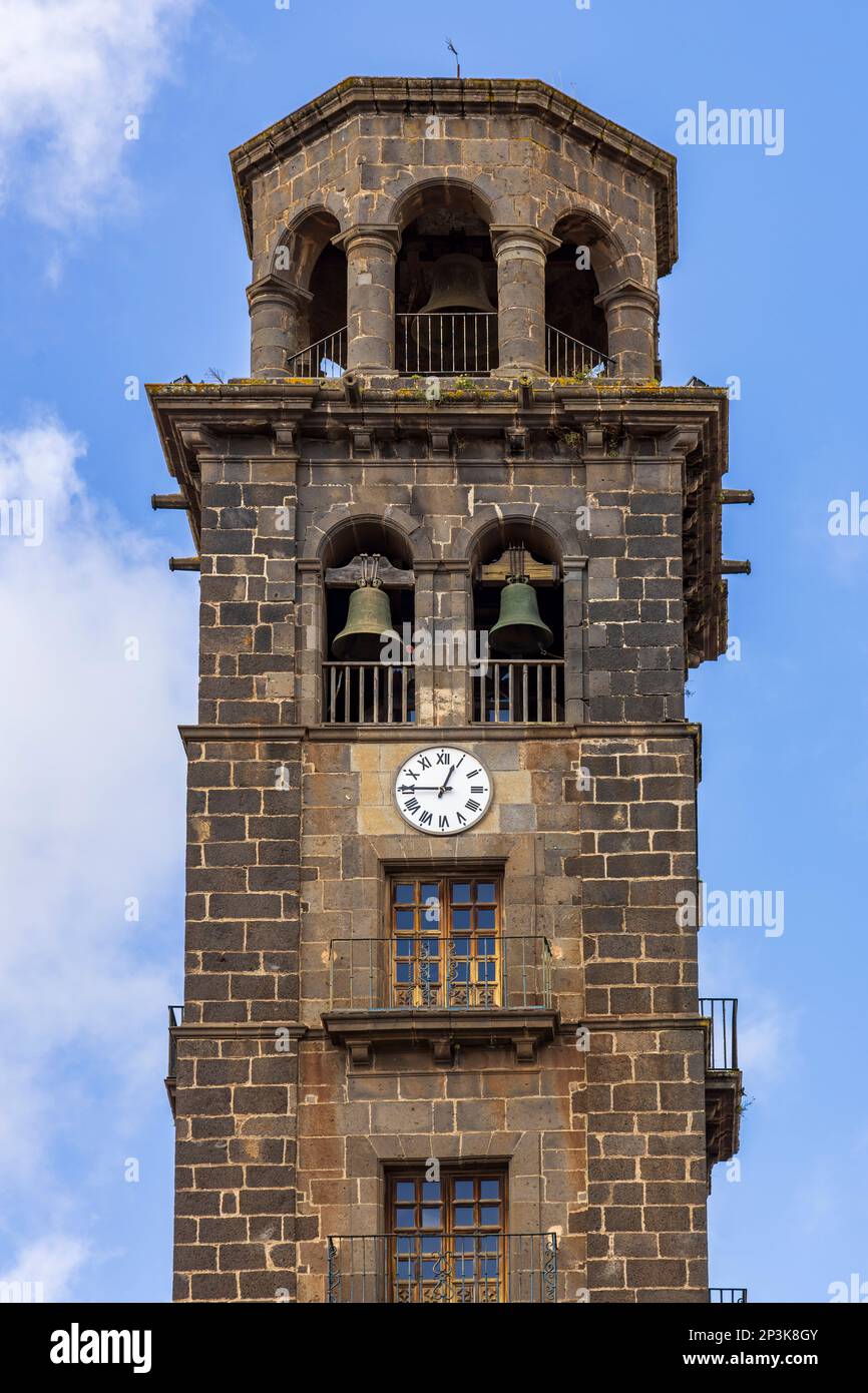 Kirche des Concepcion, San Cristobal de La Laguna, Santa Cruz de Tenerife, Kanarische Inseln Stockfoto