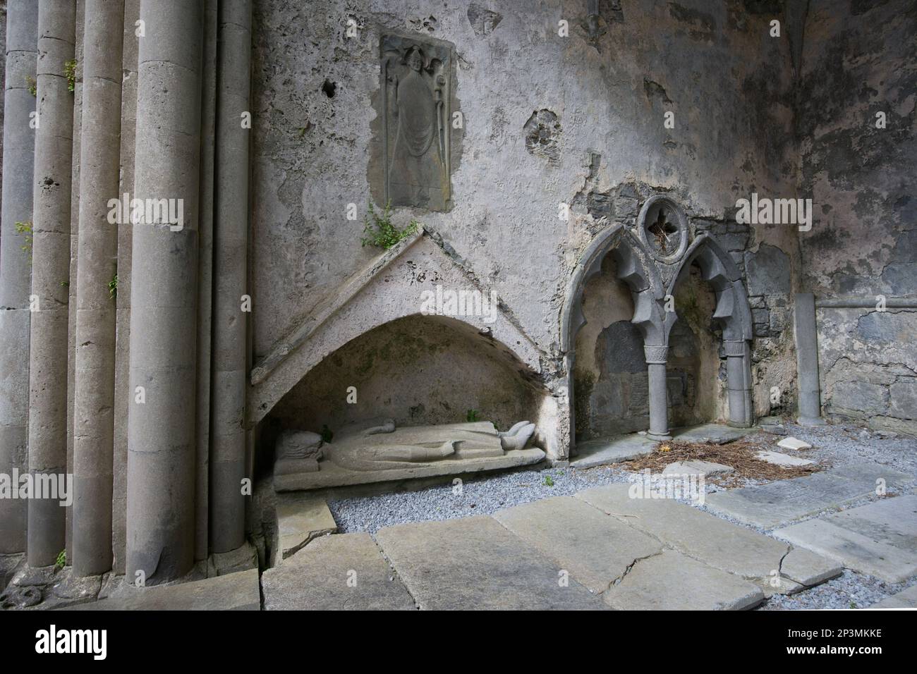 Corcomroe Abbey, County Clare EIRE Stockfoto