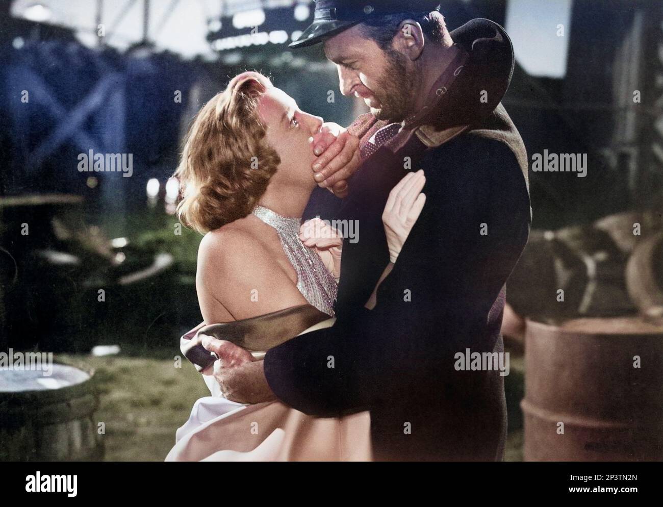 June Allyson, am Set des Films, „My man Godfrey“, Universal Pictures, 1957 Stockfoto