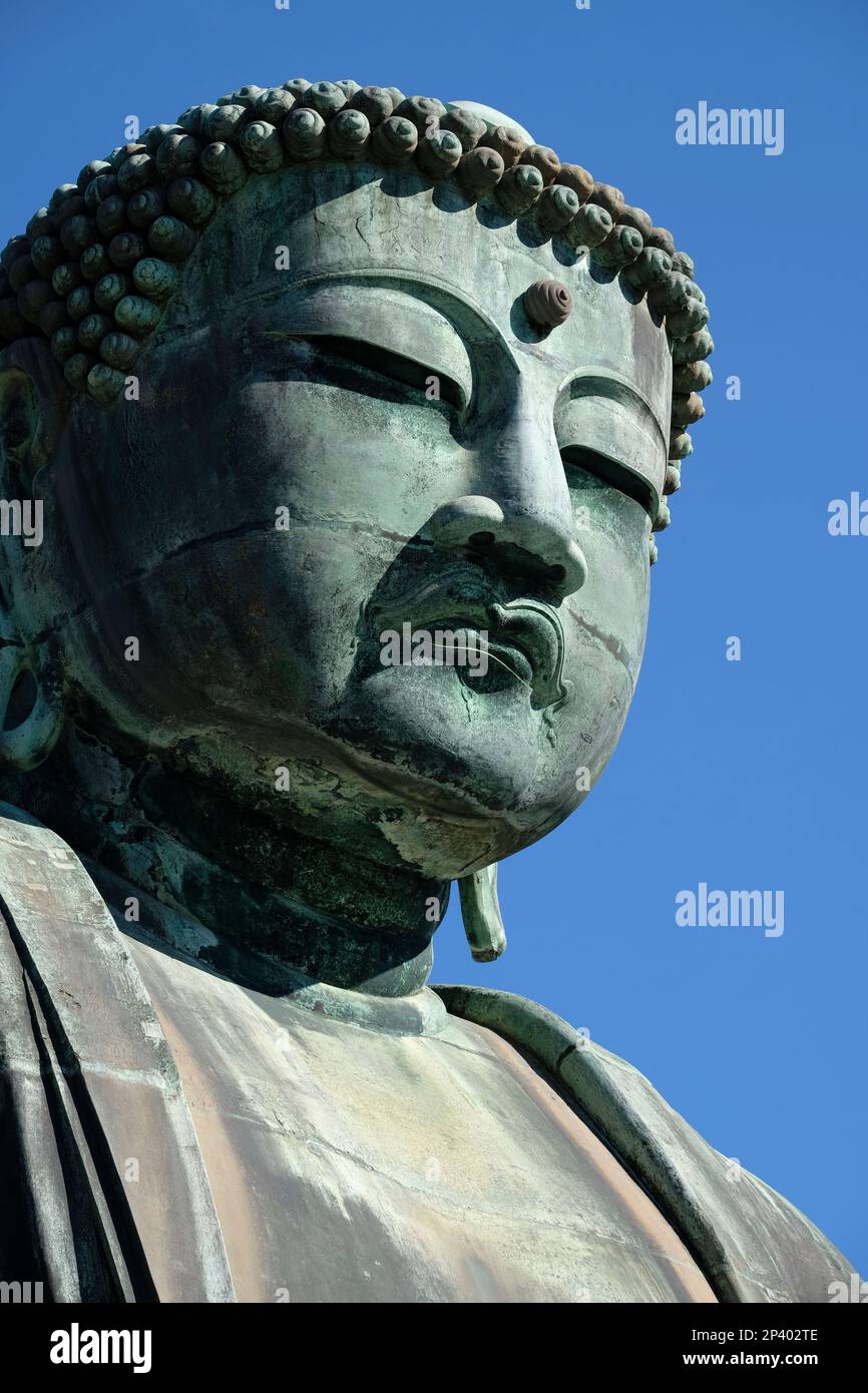Großer buddha in Kamakura, Japan Stockfoto