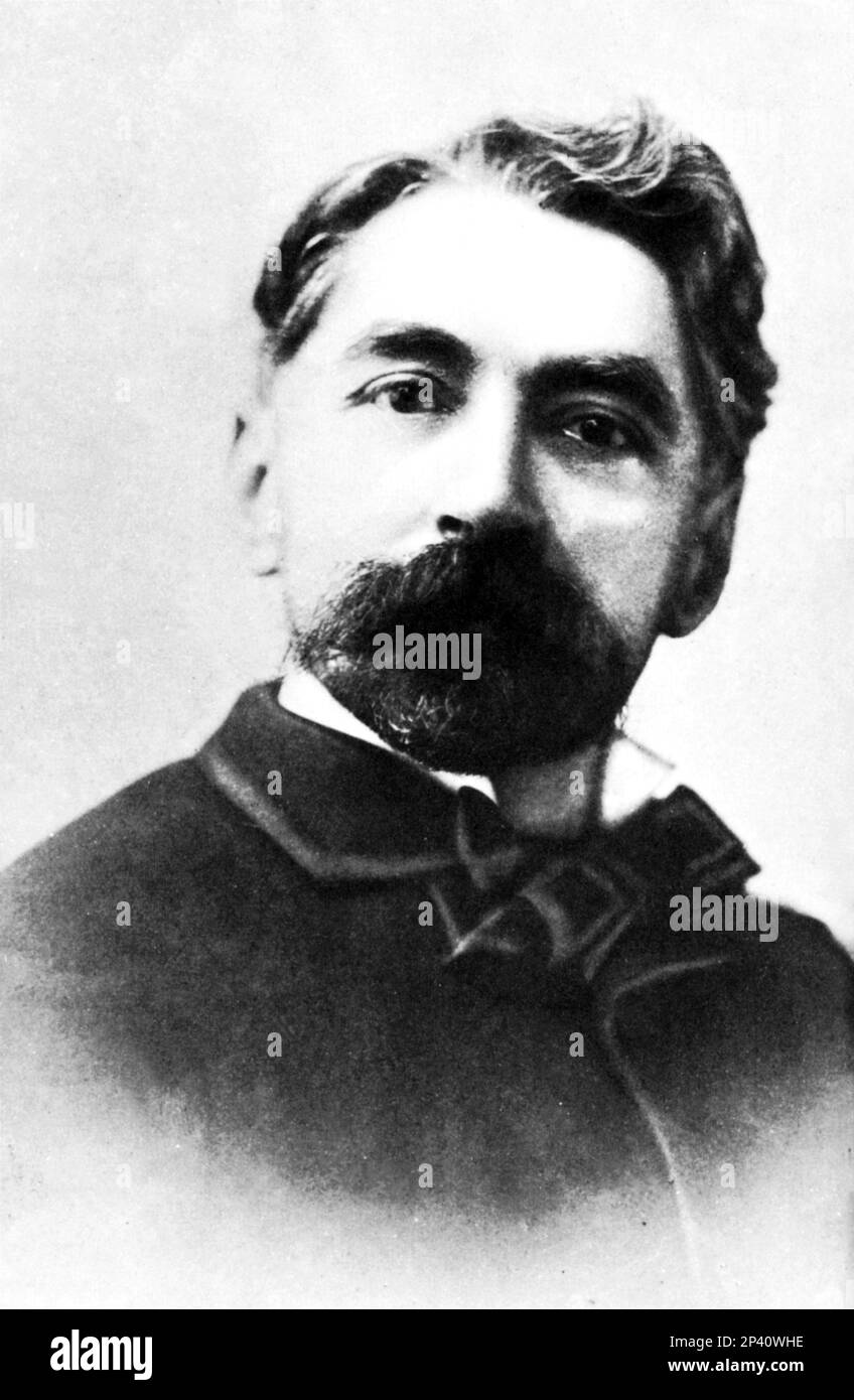 1892 Ca, FRANKREICH : der französische Symbolpoet Stéphane Mallarmé ...