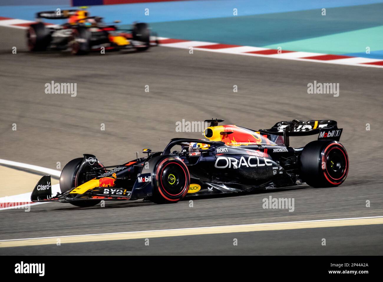 Stilvolle Formel 1 Qualifying Bahrain 2023 Bild