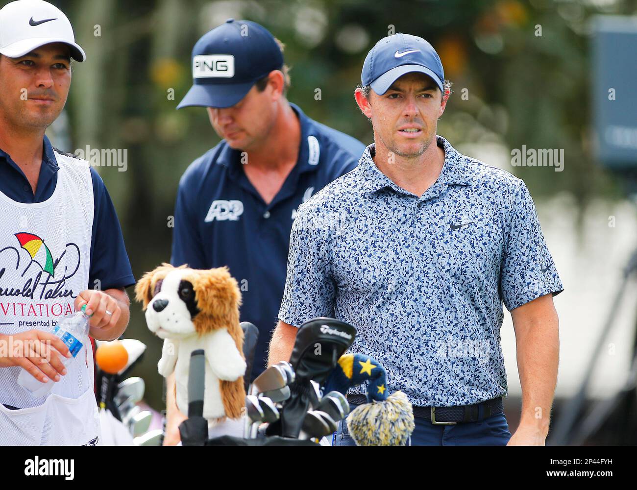 ORLANDO, FL - MARCH 05: Rory McIlroy of Holywood, Northern Ireland during the final round of the Arnold Palmer Invitational presented by Mastercard on March 5, 2023 at the Bay Hill Club & Lodge in Orlando, FL. (Photo by Russell Lansford/Icon Sportswire) (Icon Sportswire via AP Images) Stockfoto
